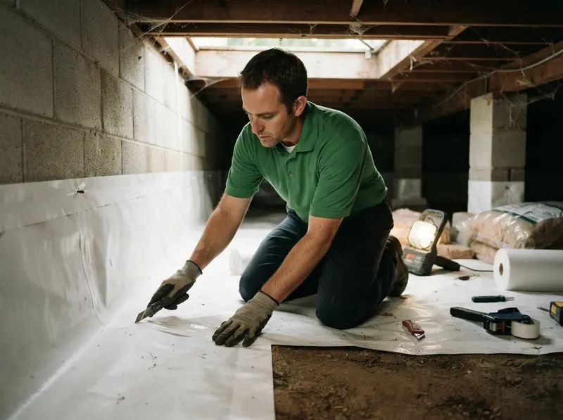 Crawl Space Encapsulation and Moisture Barrier Service in columbia, SC